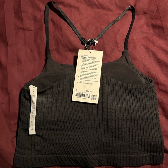 Lululemon strappy seamless yoga shelf tank - Picture 2 of 3